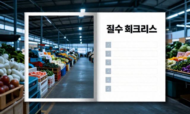 농산물시장 관련 이미지 - 농산물시장 방문 전 필수 체크리스트 및 똑똑한 쇼핑 가이드