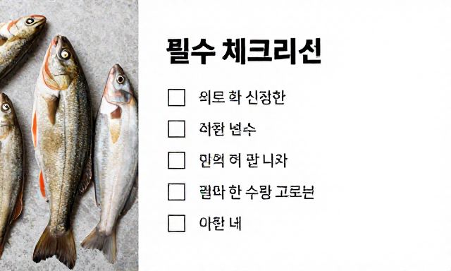 수산물시장 관련 이미지 - 수산물시장 방문 전 필수 체크리스트 및 신선한 수산물 고르는 법